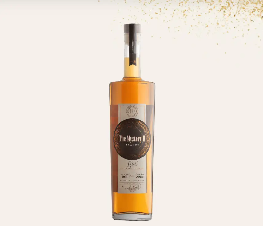 HILBING - Brandy x 750cc. THE MYSTERY H Caja x 6u.