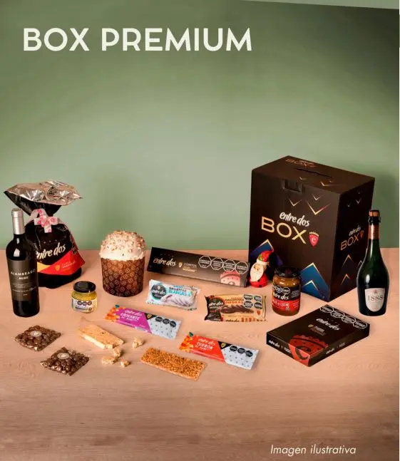 BOX ENTRE DOS - PREMIUM x UN. (SIN BEBIDA)
