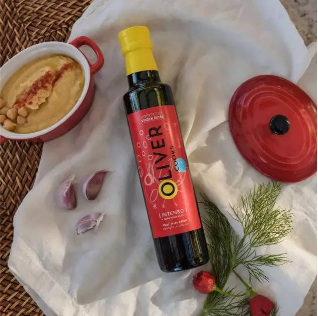 OLIVER COOKS - AOVE Intenso (E) - Vidrio 250cc. - Pack x 12u.   