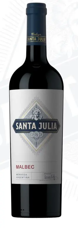 SANTA JULIA - Varietal Malbec x 750ml. - Caja x 6u.