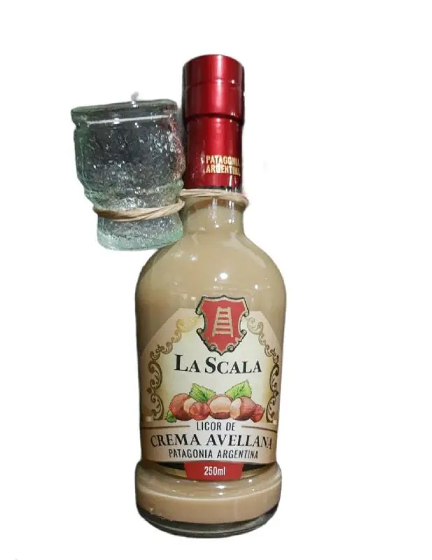 LA SCALA - Avellana 375ml + vasito - Caja x 6 