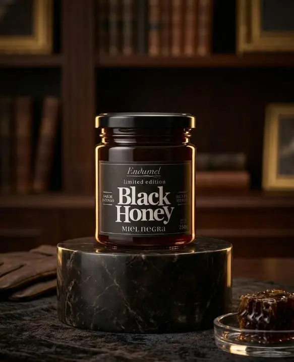 ENDUMEL - Miel Negra BLACK HONEY x 250g. - Paquete x 6u.