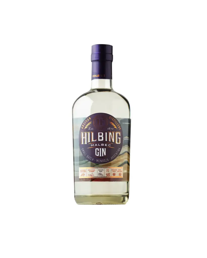 HILBING - Gin Malbec 750cc. - Caja x 6u.