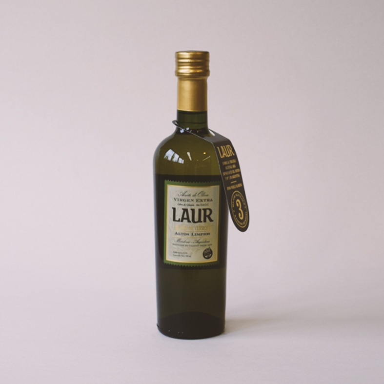 LAUR - Aceite Terroir Extra Virgen Altos Limpios 500ml. - Pack x 6u.