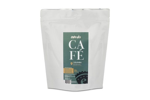 ENTRE DOS - Cafe Colombia en Granos x 250gr. - Pack x 6u.