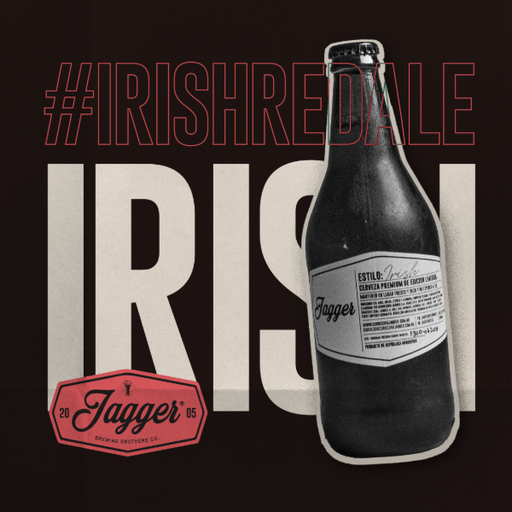 JAGGER - (M) Cerveza Irish Red 500cc - Pack x 12u.