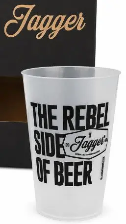 JAGGER - VASO PLÁSTICO - Pack x 6u.