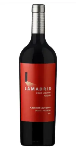 Lamadrid - Reserva Cabernet Sauvignon - Caja x 6u.