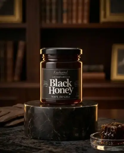 ENDUMEL - Miel Negra BLACK HONEY x 250g. - Paquete x 6u.